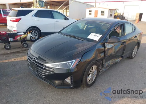 2019 Hyundai Elantra Sel from USA, damaged, VIN 5NPD84LF6KH419543
